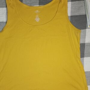 Women's Mustard Tank Top